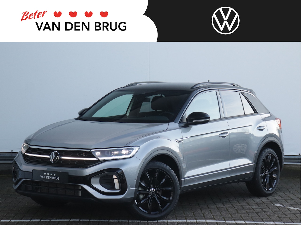 Volkswagen T-Roc - 1.5 TSI R-Line 150pk DSG Blackstyle | LED Matrix IQ | Navigatie | Climate control | Cruise - AutoWereld.nl