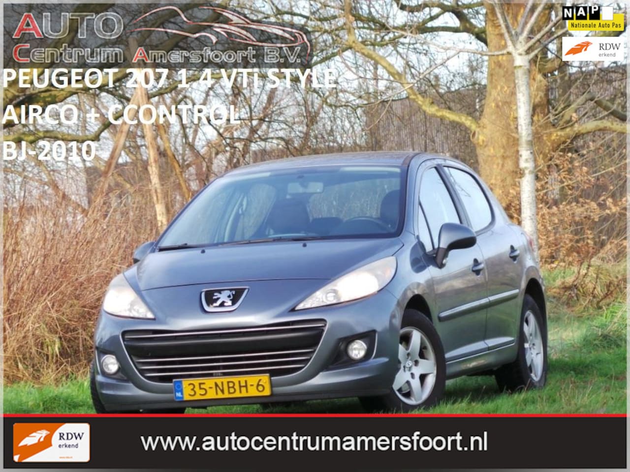 Peugeot 207 - 1.4 VTi Style 1.4 VTi Style ( INRUIL MOGELIJK ) - AutoWereld.nl