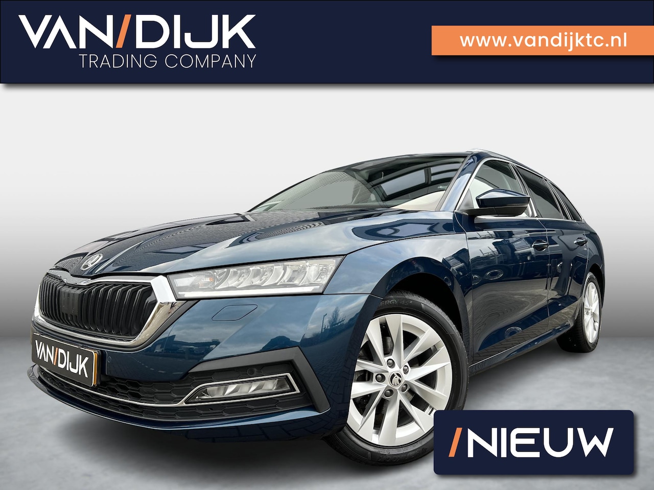 Skoda Octavia Combi - 1.0 TSI BNS Edition ✓Virtual Cockpit ✓Full LED ✓Navigatie ✓Camera ✓Apple Carplay & Android - AutoWereld.nl