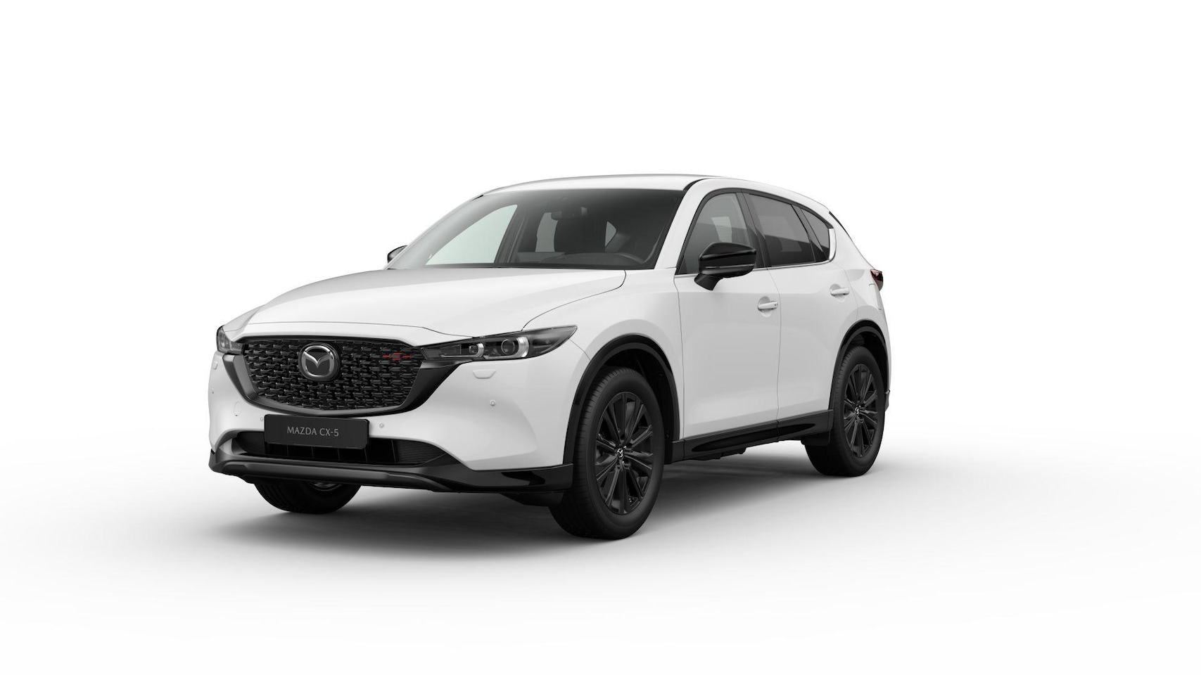 Mazda CX-5 - e-Skyactiv G 165 6AT FWD Homura Comfort Pack | 19-inch lichtmetalen velgen, Black Metallic - AutoWereld.nl