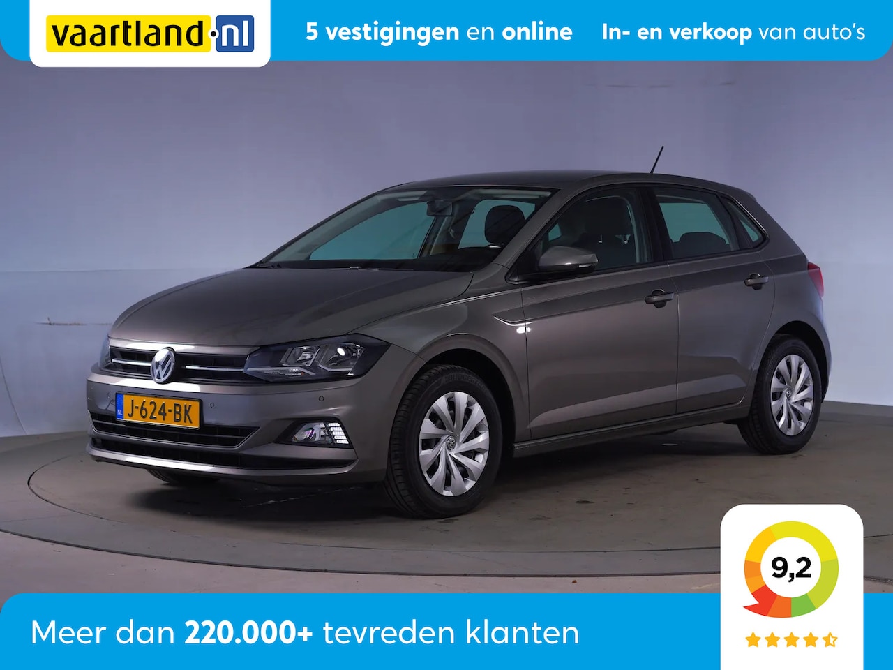 Volkswagen Polo - 1.0 TSI Comfortline Aut [ Adaptive cruise Virtual cockpit Nav ] - AutoWereld.nl