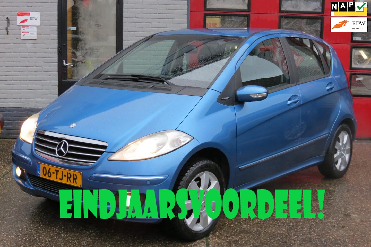 Mercedes-Benz A-klasse - 150 Avantgarde 150 Avantgarde , 1/2 LEDER , AIRCO - AutoWereld.nl