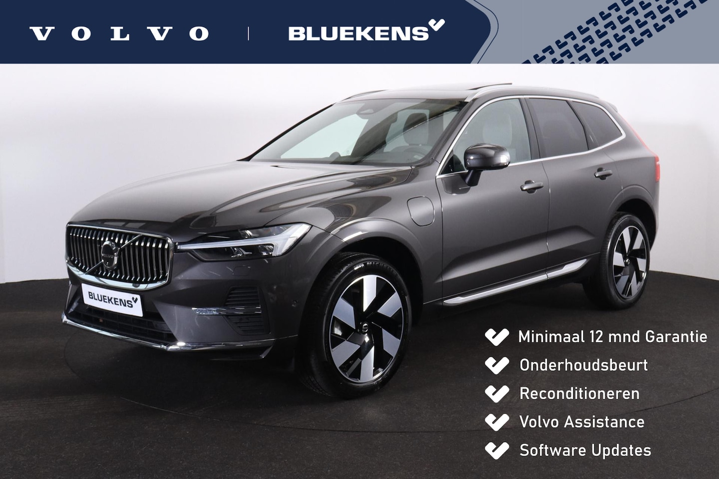 Volvo XC60 - T8 Plug-in hybrid AWD Ultimate Bright - LONG RANGE - Luchtvering - Panorama/schuifdak - In - AutoWereld.nl