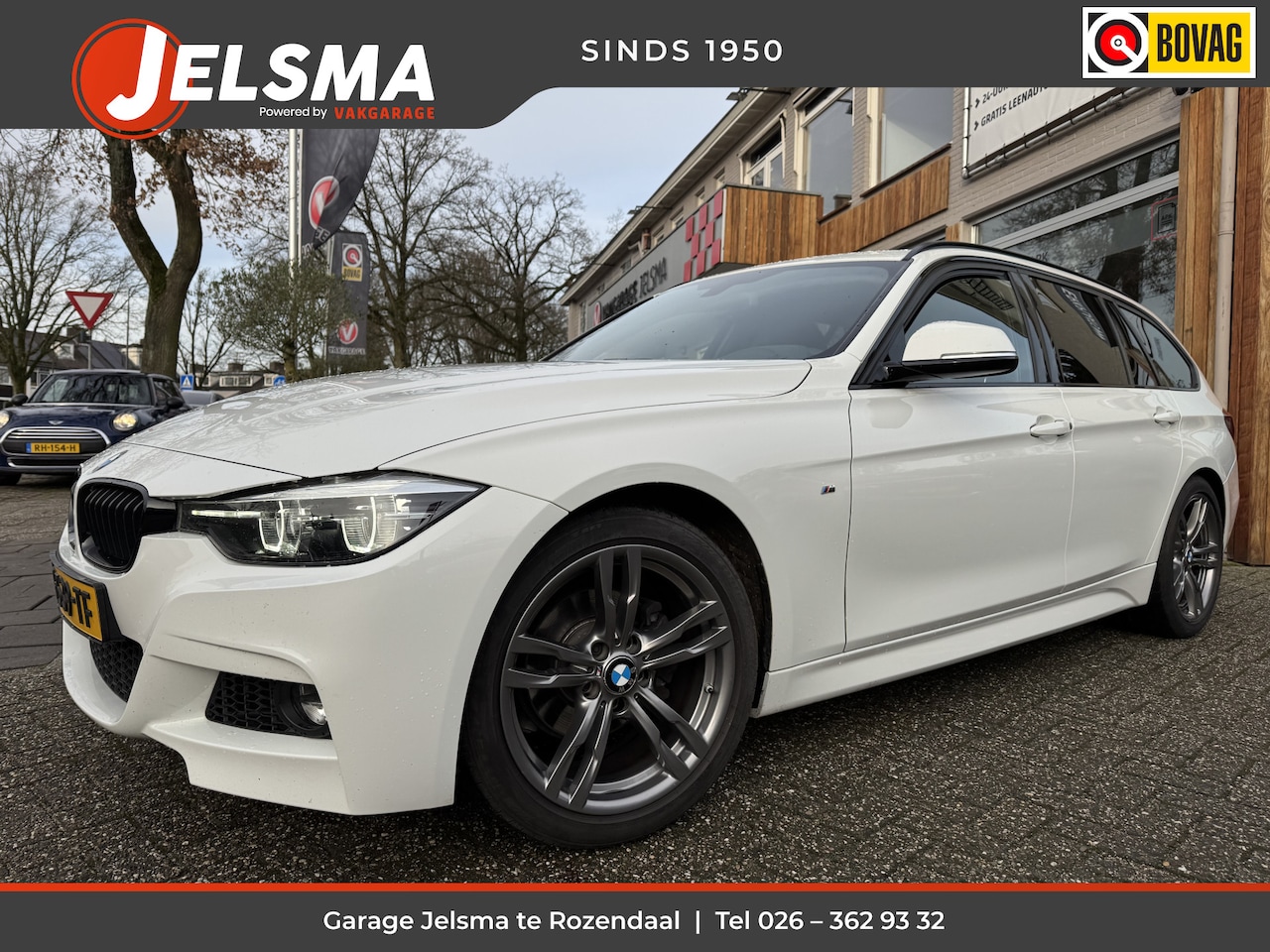 BMW 3-serie Touring - 318i M Sport C.L., Leer | Clima | Navi+ - AutoWereld.nl