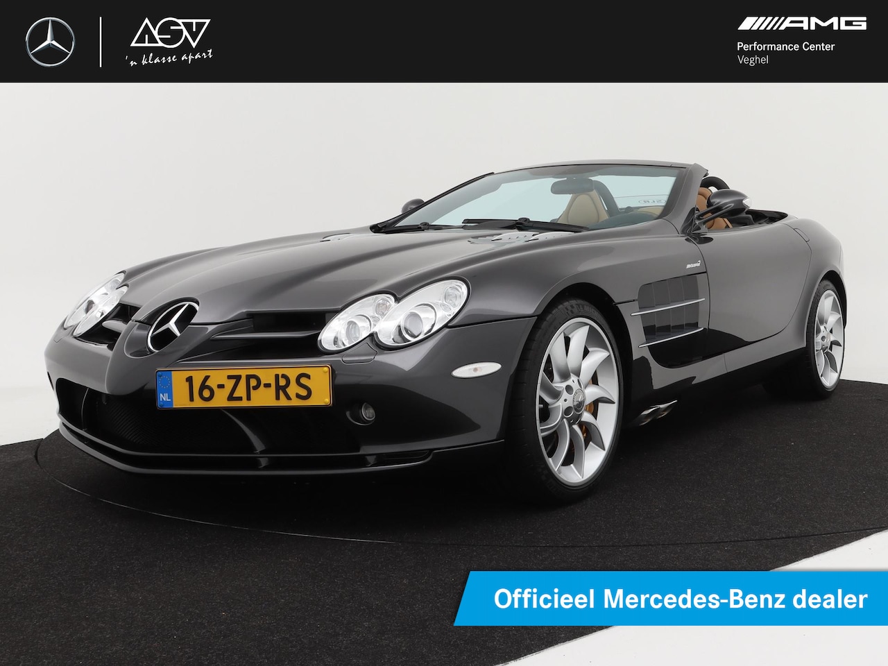 Mercedes-Benz SLR - 5.4 V8 McLaren SLR Roadster, ASV geleverd en onderhouden, Uniek - AutoWereld.nl