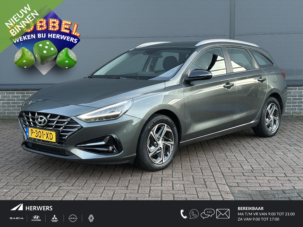 Hyundai i30 Wagon - 1.0 T-GDi MHEV Comfort Smart / Navigatie / Achteruitrij camera / Keyless / Climate control - AutoWereld.nl