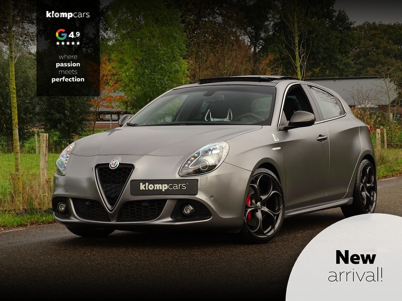 Alfa Romeo Giulietta - 1.7 TBi QV | Full Options! | Matgrijs | Schuifdak | Sportst. | Bose | 19"QV - AutoWereld.nl