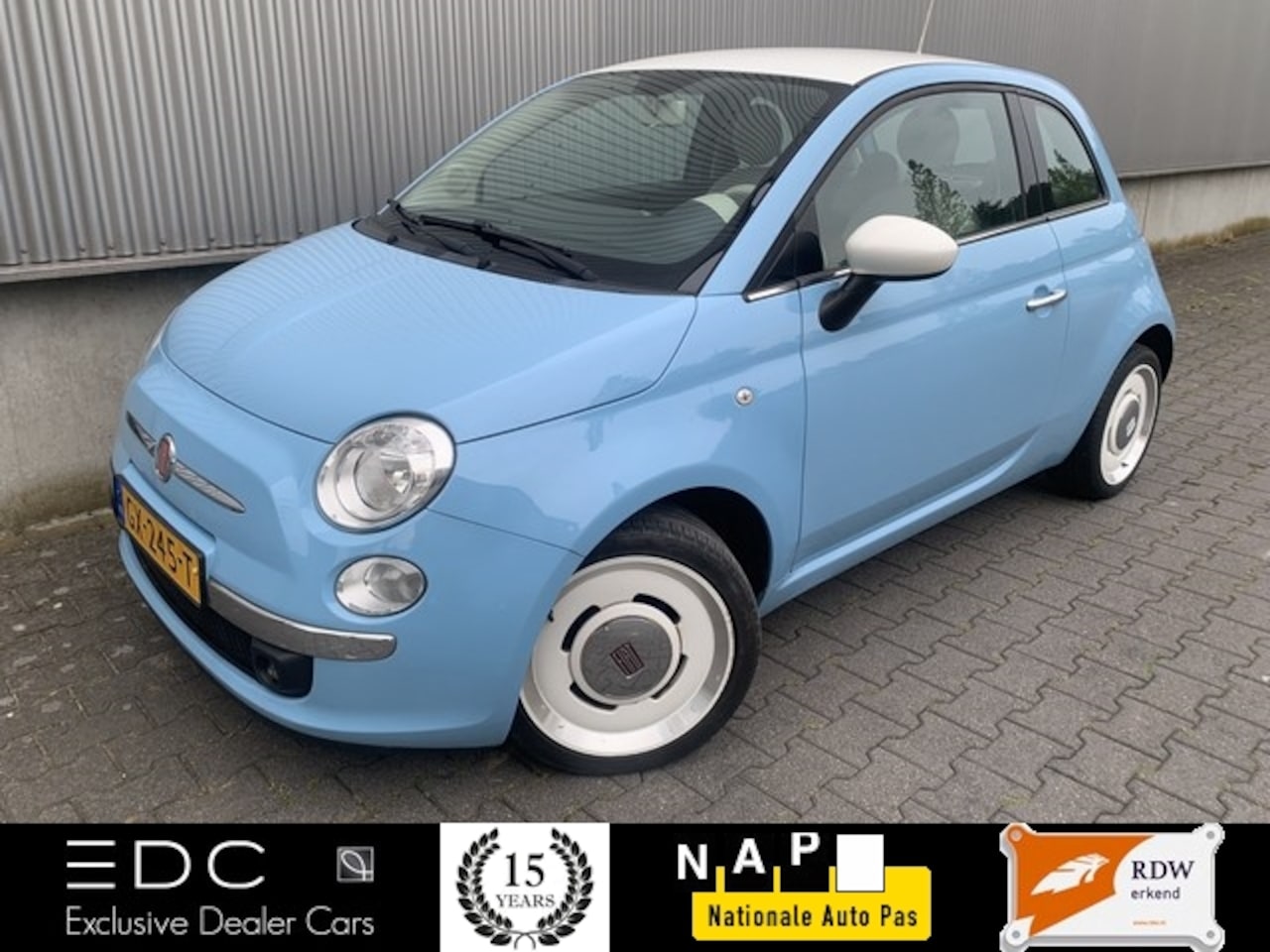 Fiat 500 - 1.2 Vintage '57 Collectors Item | NL Auto | Leder | PDC | Clima Etc. - AutoWereld.nl