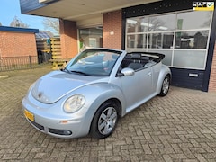 Volkswagen New Beetle Cabriolet - 2.5 5 Cilinder, Leer, Airco, Stoelverwarming, lage kms Uniek