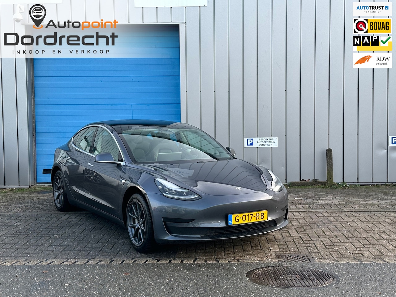 Tesla Model 3 - Standard RWD Plus 60 kWh AUTOPILOT PANO LEER 1 EIG - AutoWereld.nl