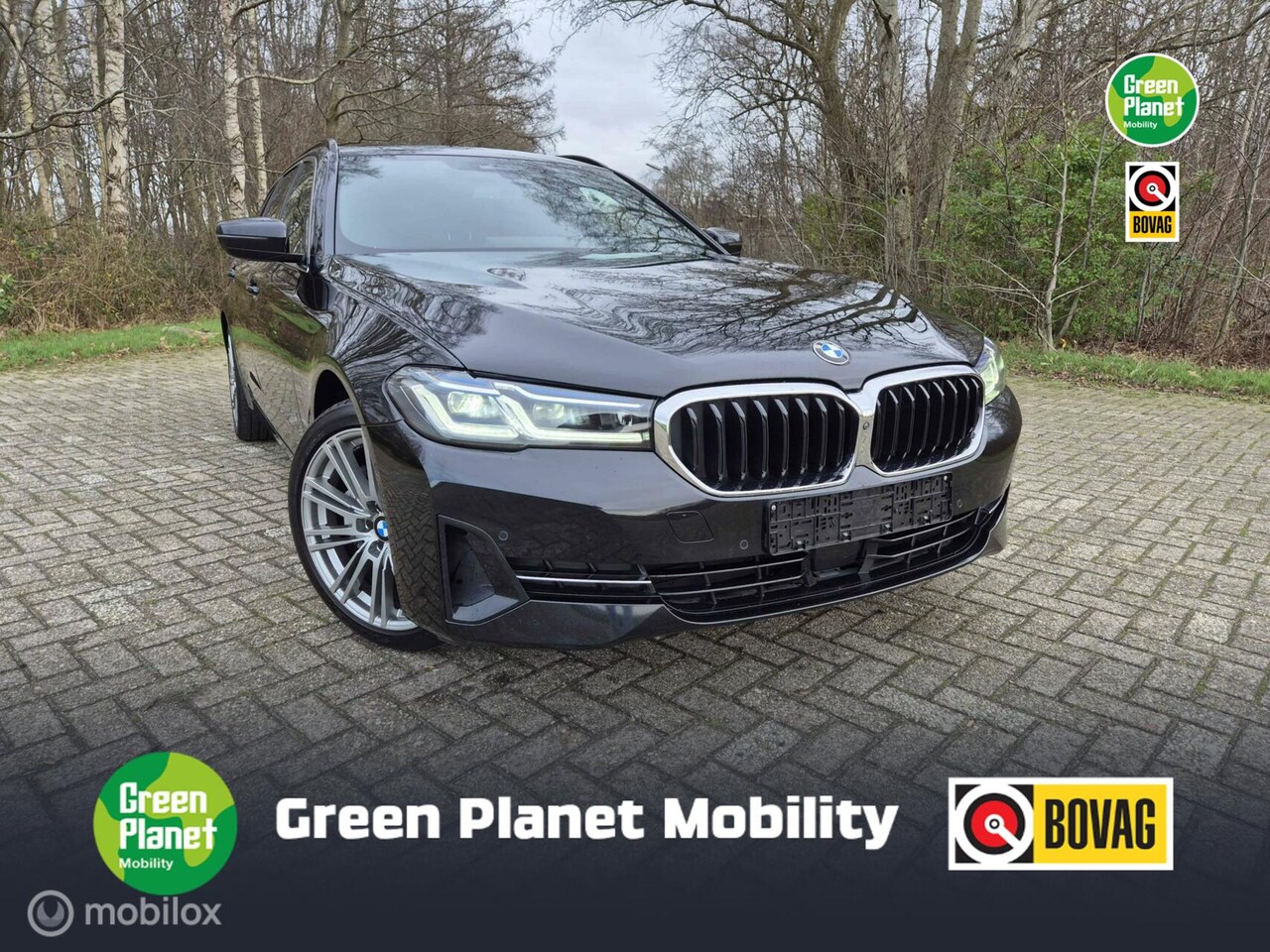 BMW 5-serie Touring - 530e High Executive|Pano|Trekhaak|Laser - AutoWereld.nl