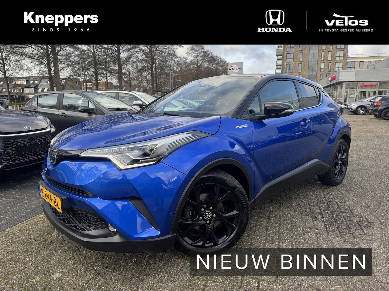 Toyota C-HR - 1.8 Hybrid Bi-Tone JBL, Dodehoekdetectie, Lederen bekleding , All-in Rijklaarprijs - AutoWereld.nl