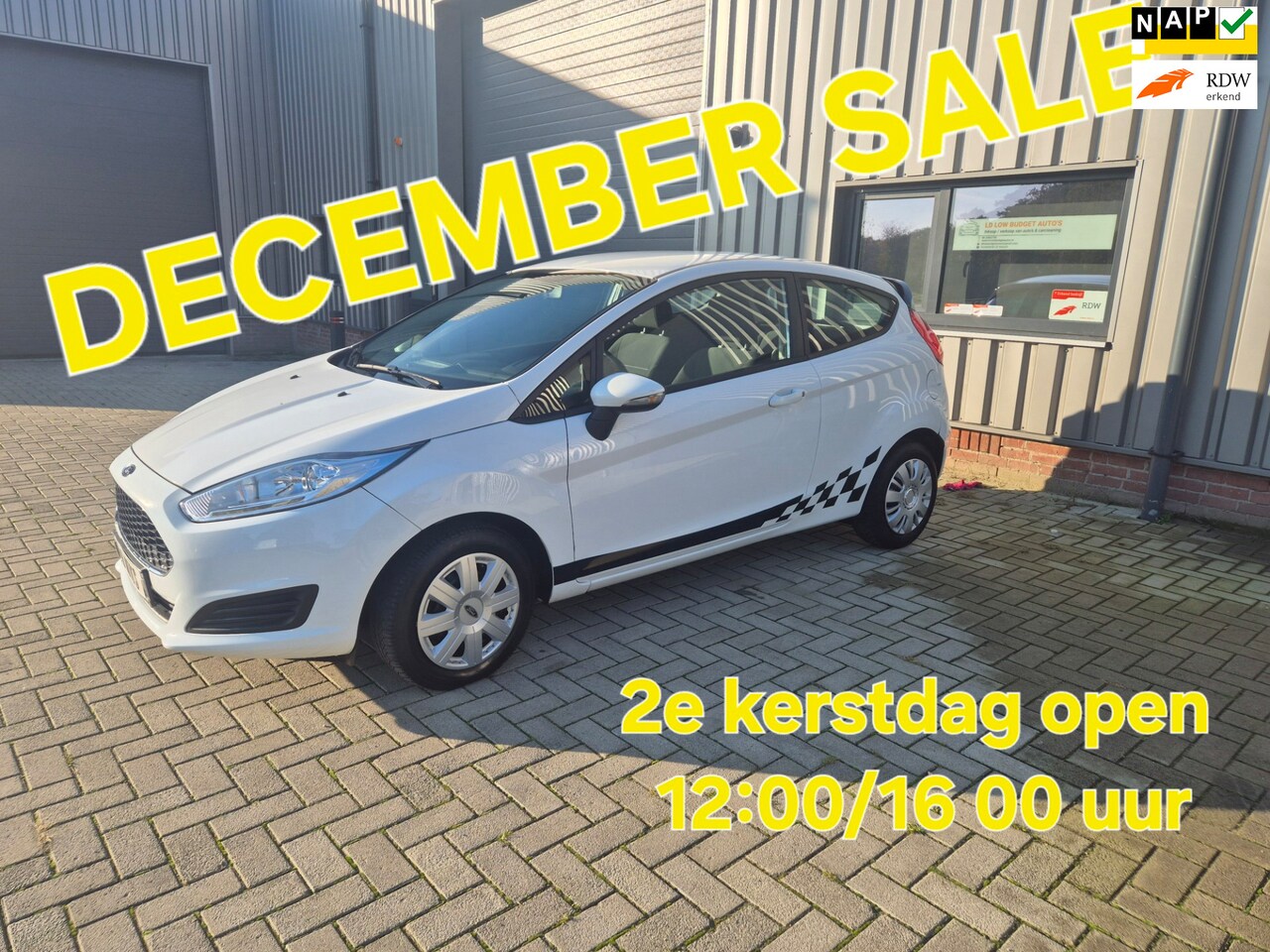 Ford Fiesta - 1.5 TDCi DECEMBER SALE VAN € 5250 VOOR € 4750 - AutoWereld.nl