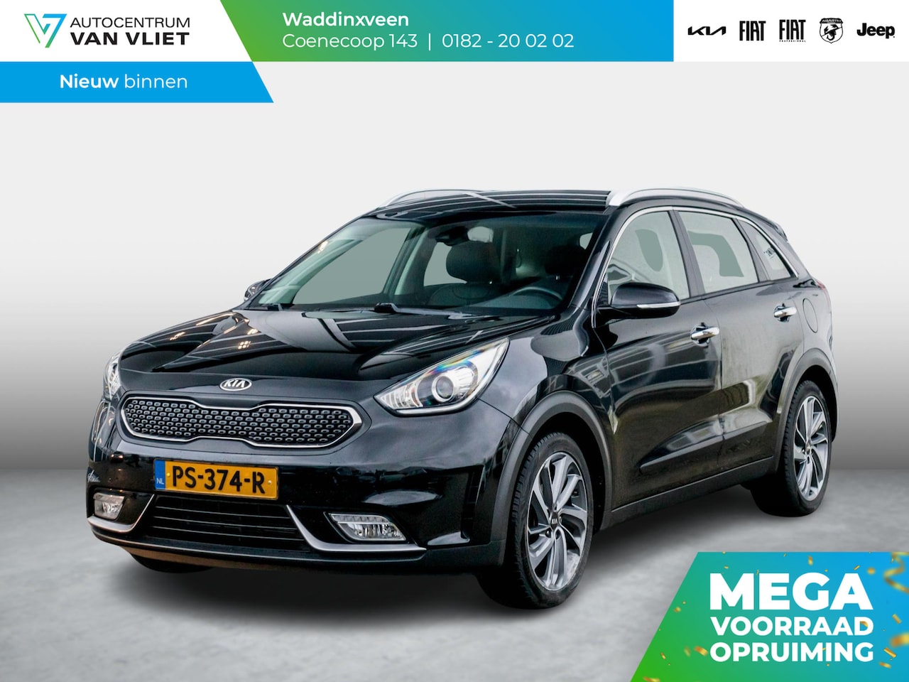 Kia Niro - 1.6 GDi Hybrid First Edition 1.6 GDi Hybrid First Edition - AutoWereld.nl