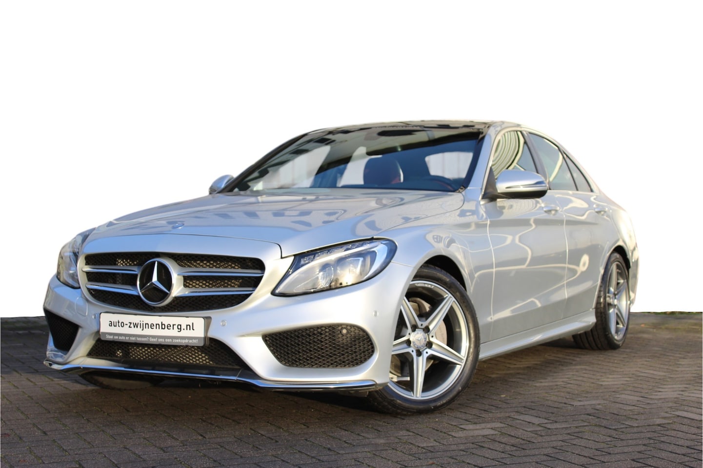 Mercedes-Benz C-klasse - 180 AMG | Pano | Stoelverwarming | Leer | - AutoWereld.nl