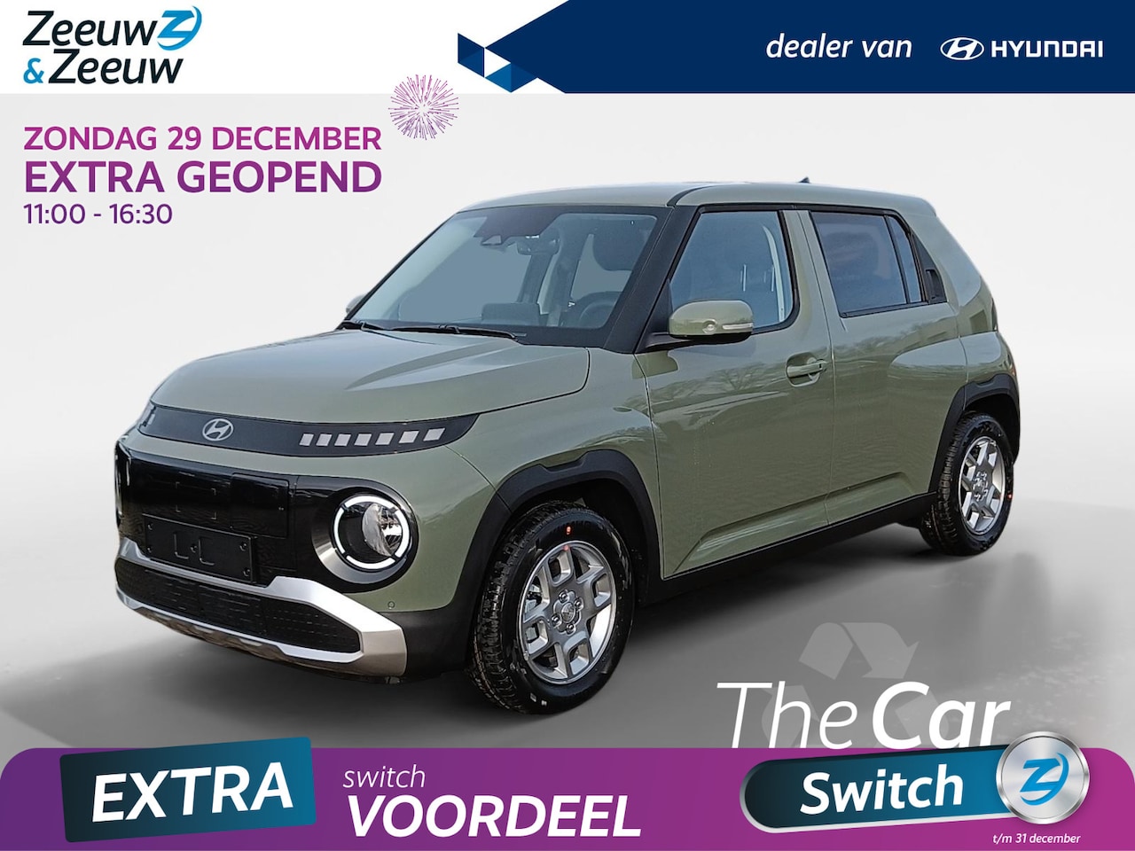 Hyundai Inster - 42 kWh / E-Motion | LEVERING DECEMBER | 327KM BEREIK - AutoWereld.nl