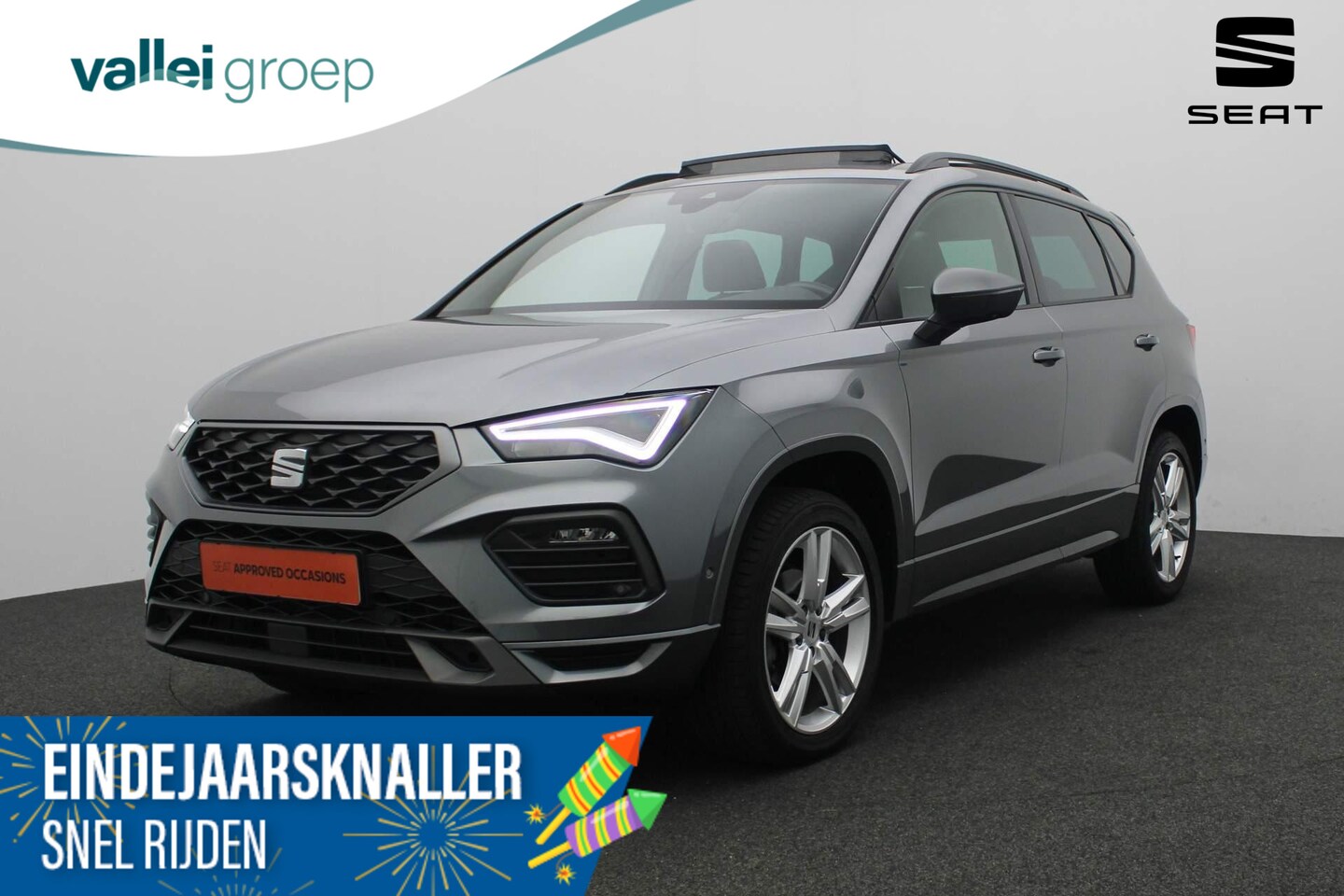 Seat Ateca - 1.5 TSI 150PK DSG FR Business Intense | Pano | Stoelverwarming | Camera | Keyless | ACC | - AutoWereld.nl