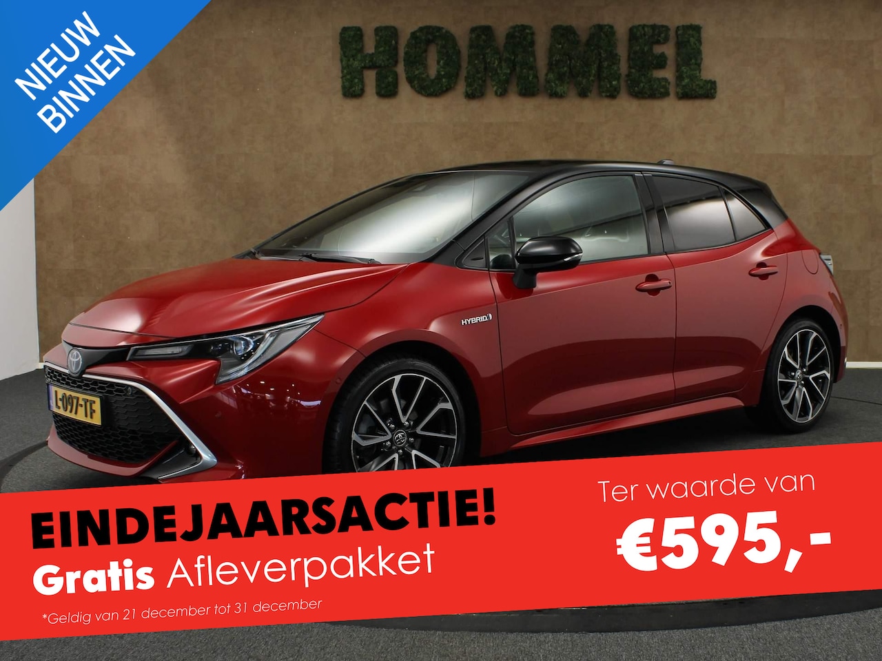 Toyota Corolla - 2.0 Hybrid Bi-Tone Style - BI-TONE - ADAPTIEVE CRUISE CONTROL - HEAD UP DISPLAY - KEYLESS - AutoWereld.nl