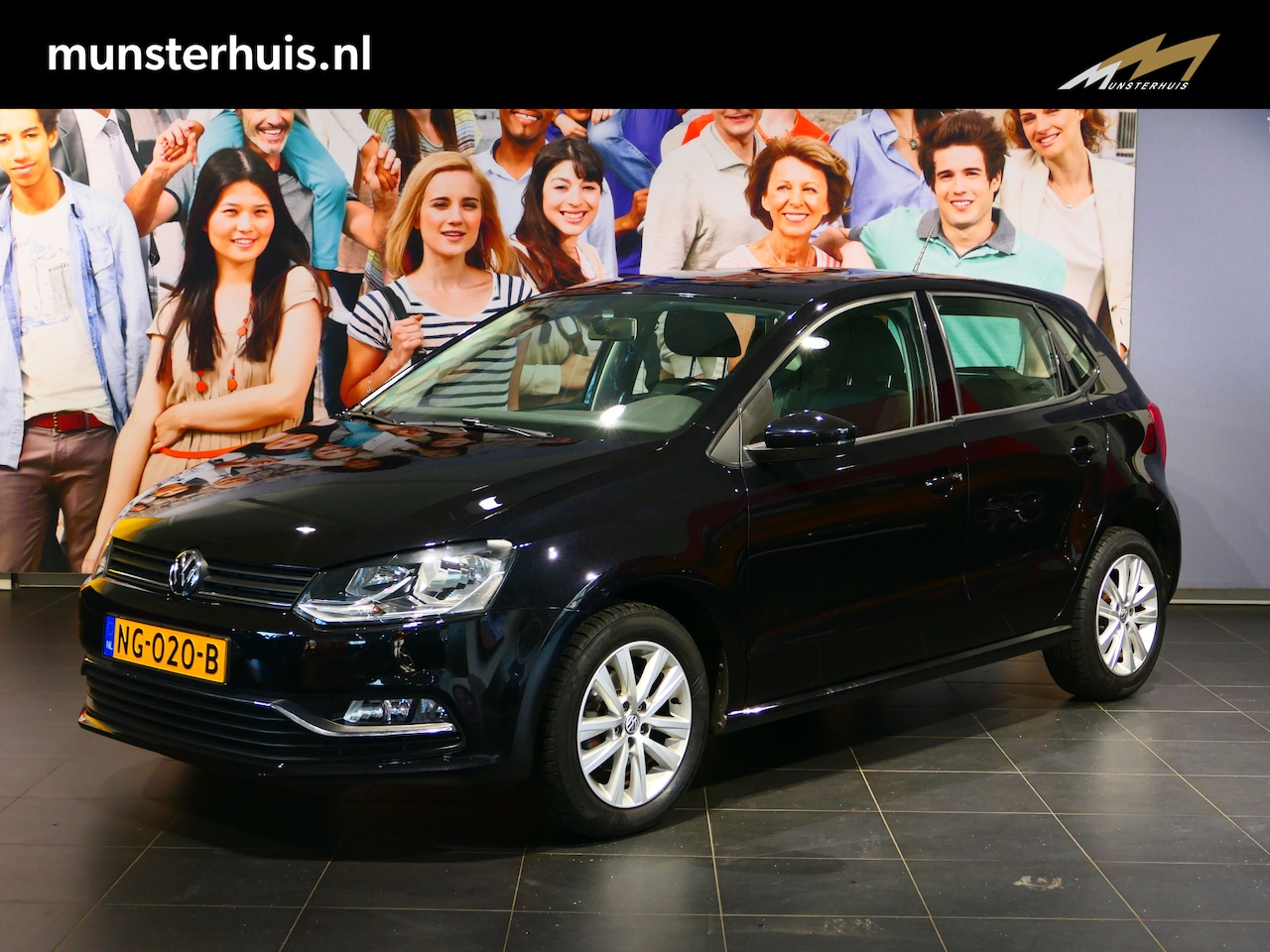 Volkswagen Polo - 1.2 TSI Comfort line *AUTOMAAT* - Cruise, airco, bluetooth - AutoWereld.nl