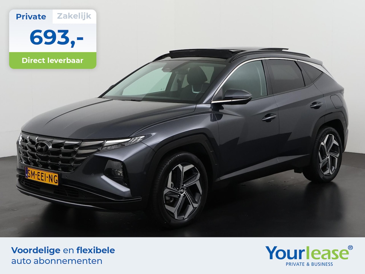 Hyundai Tucson - 1.6 T-GDI PHEV Premium Sky 4WD | All-in 693,- Private Lease | Zondag Open! - AutoWereld.nl