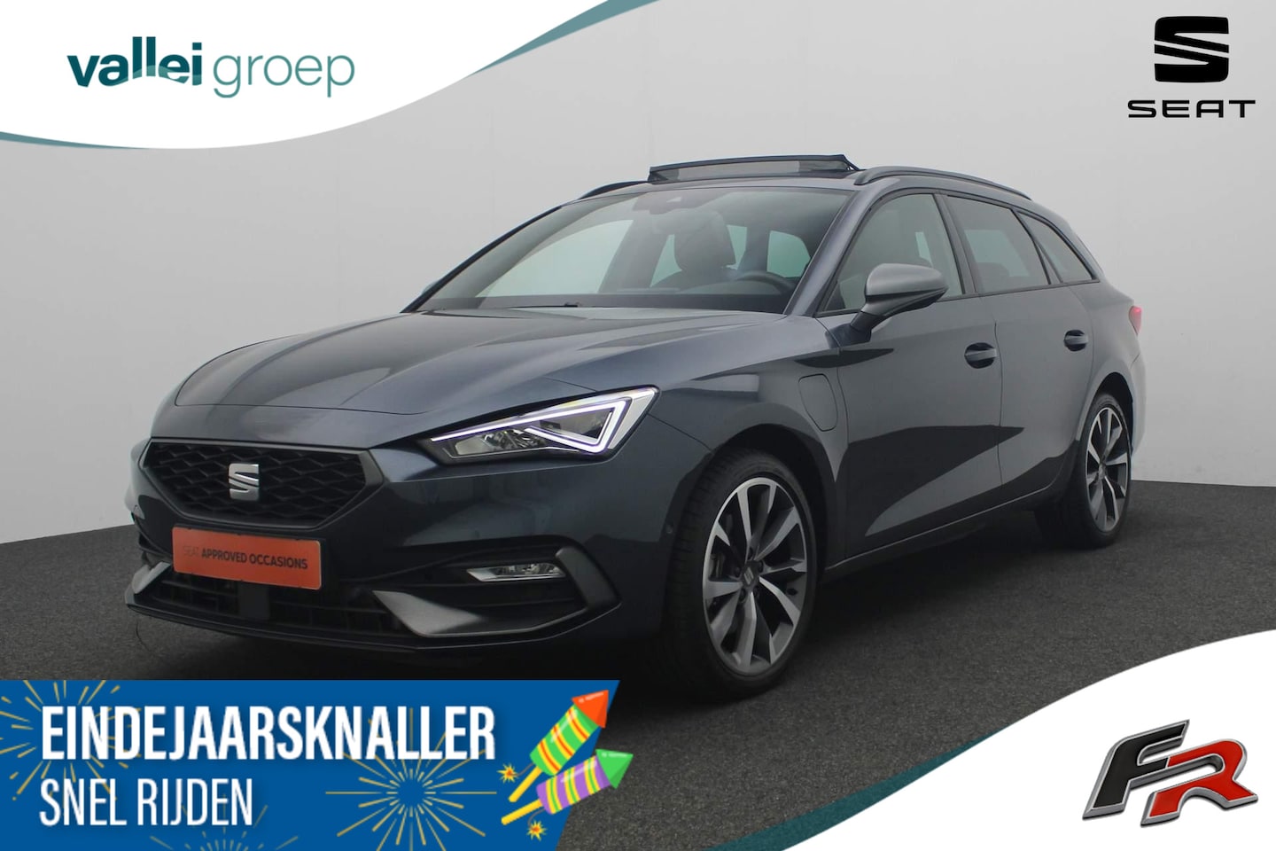 Seat Leon Sportstourer - 1.4 TSI 204PK DSG eHybrid PHEV FR | Pano | Navi | Keyless | Camera | ACC | Leder/alcantara - AutoWereld.nl