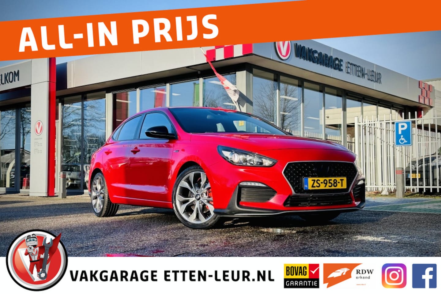 Hyundai i30 Fastback - 1.4 T-GDI N Line / CAMERA / APPLE + ANDROID / CLIMA - AutoWereld.nl