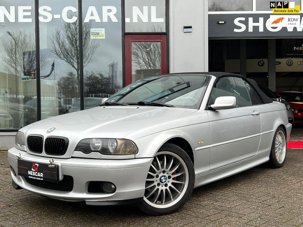 BMW 3-serie Cabrio - 318Ci*M Sport*Leer*Navi*Stoelverwarming! - AutoWereld.nl