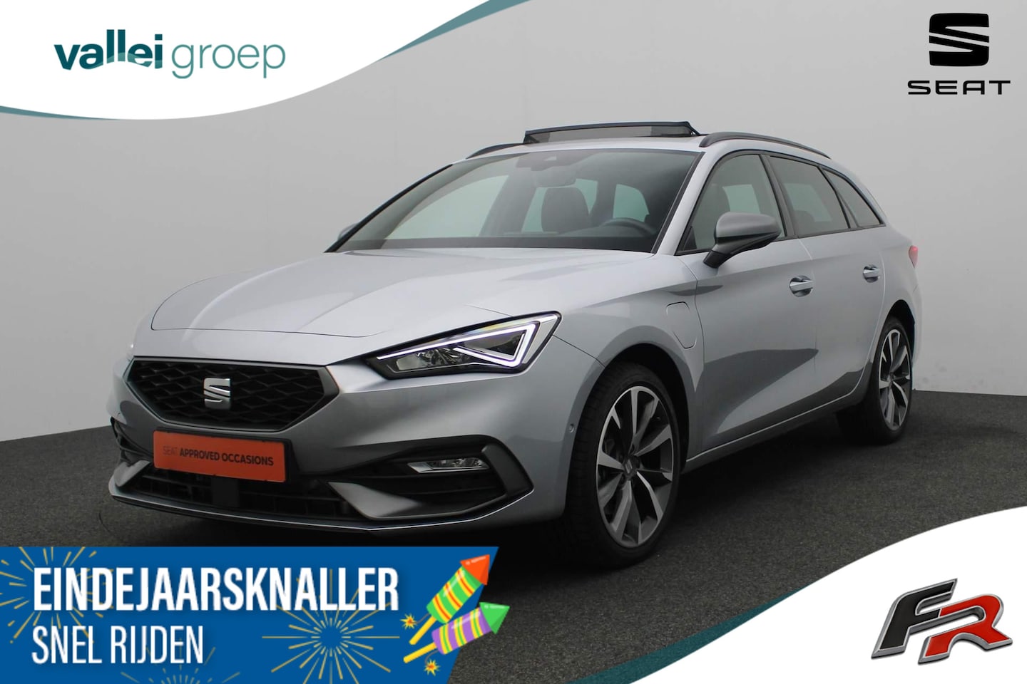 Seat Leon Sportstourer - 1.4 TSI 204PK DSG eHybrid PHEV FR | Pano | Leder/alcantara | Geheugenstoel | Camera | Navi - AutoWereld.nl