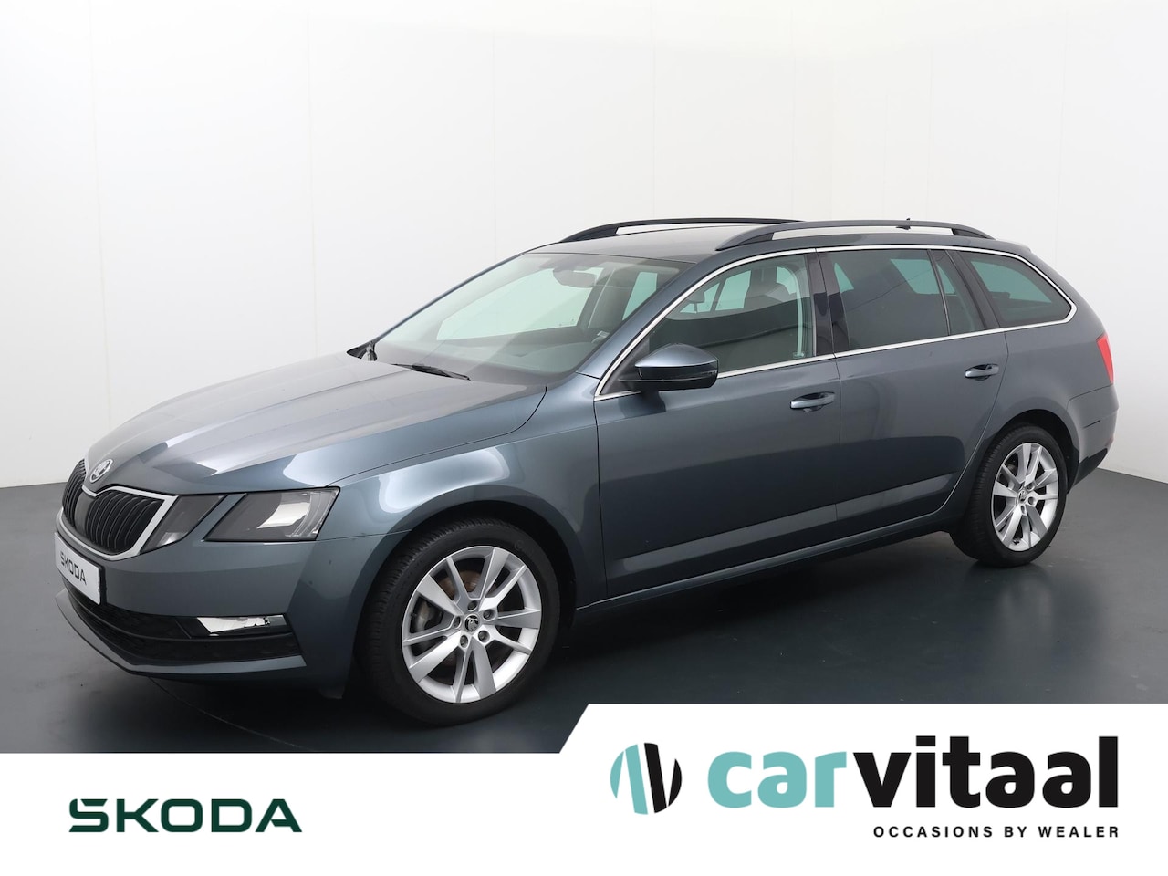 Skoda Octavia Combi - 1.0 TSI Greentech Business Edition | 115 PK | Half lederen bekleding | Verwarmbare voorsto - AutoWereld.nl