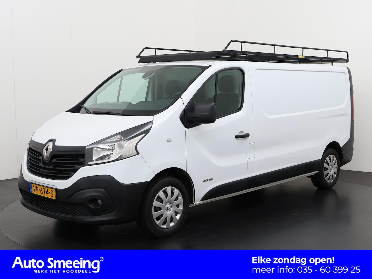 Renault Trafic - 1.6 dCi T29 L2H1 Comfort | Imperiaal | Trekhaak | Navigatie | Zondag Open! - AutoWereld.nl