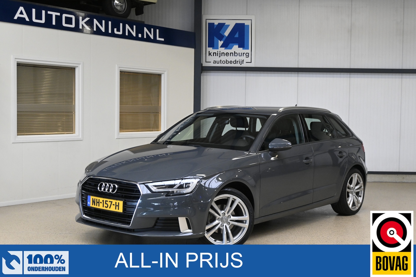 Audi A3 Sportback - 1.0 TFSI 115pk Sport Lease Ed. | NL-auto | LED | 18 Inch | 100% (Dealer) onderhouden label - AutoWereld.nl