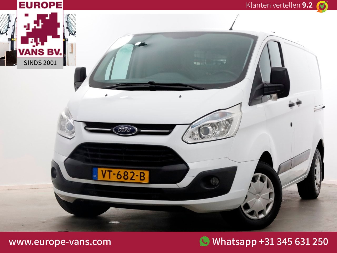 Ford Transit Custom - 2.2 TDCI L1H1 Trend Airco/Navi/Inrichting/2x Schuifdeur 01-2016 - AutoWereld.nl