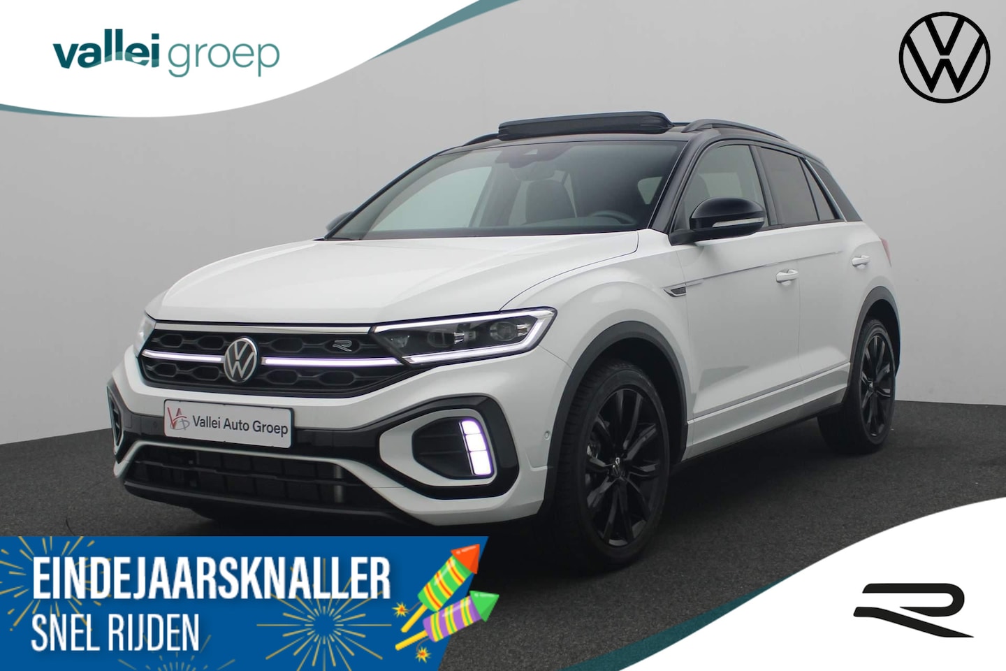 Volkswagen T-Roc - 1.5 TSI 150PK DSG R-Line Black Style | Pano | IQ Light | Navi | Camera | 18 inch | ACC - AutoWereld.nl