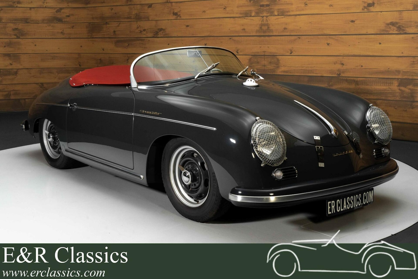 Porsche 356 - Pre-A Speedster | Uitvoerig gerestaureerd | 1955 - AutoWereld.nl