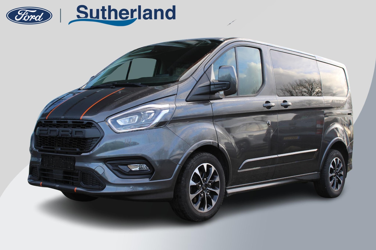 Ford Transit Custom - 320S 2.0TD 185Pk Sport DC | 185pk Automaat | Dubbele Cabine | DC | Dubbele schuifdeur | Ad - AutoWereld.nl