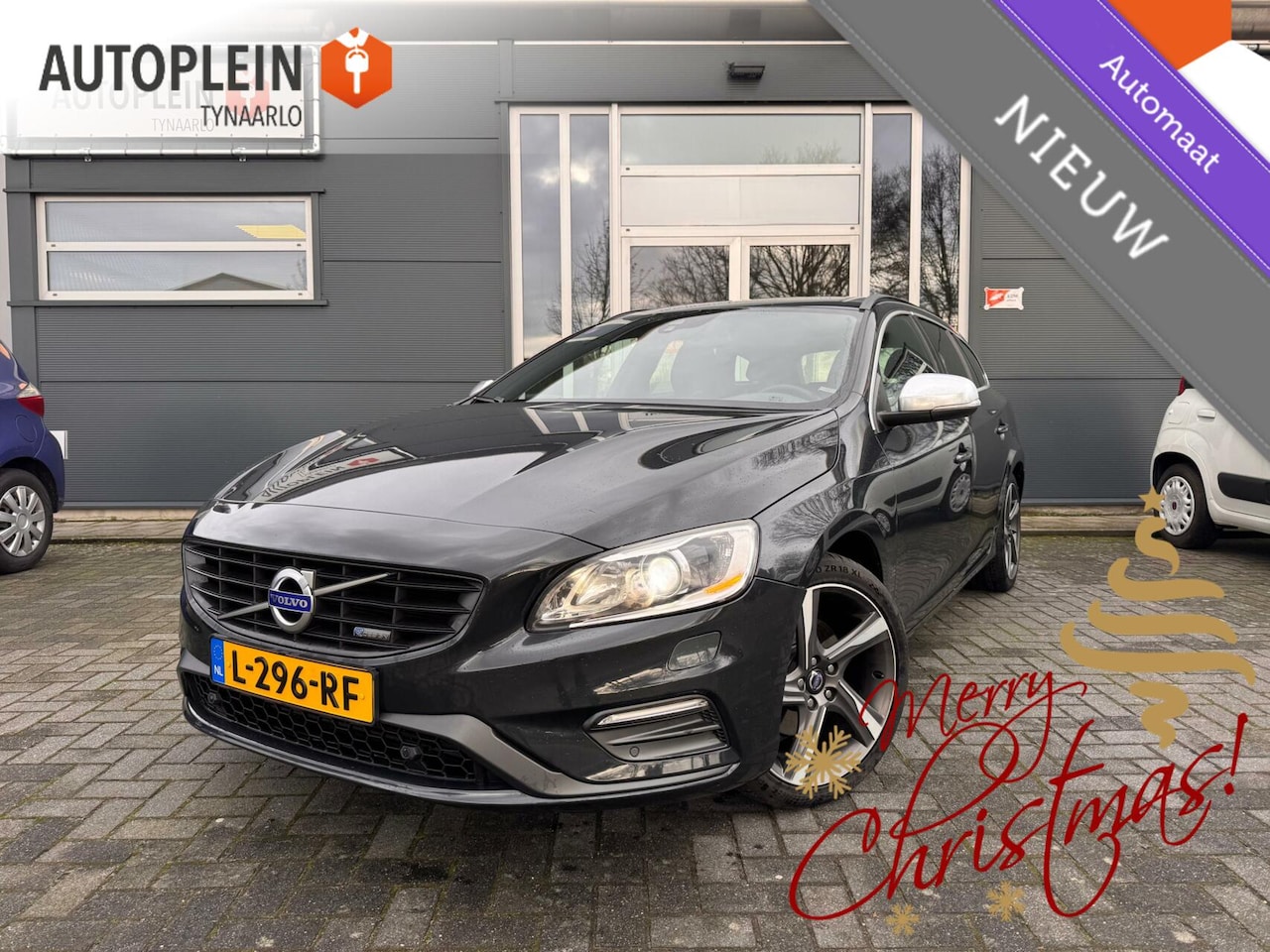 Volvo V60 - 1.6 T3 R-Design Automaat|LED|Cruise|Stoelverw|PDC|Trekhaak|VOL - AutoWereld.nl