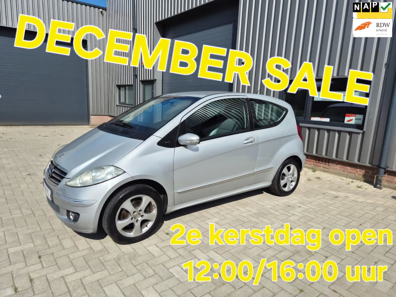 Mercedes-Benz A-klasse - 150 Avantgarde DECEMBER SALE VAN € 2195 VOOR € 1795 - AutoWereld.nl