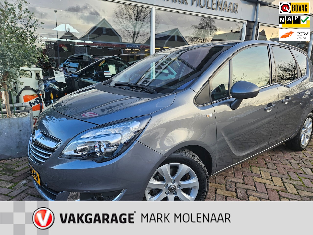 Opel Meriva - 1.4 Turbo Blitz 1.4 Turbo Blitz,complete auto,trekhaak,navi etc - AutoWereld.nl