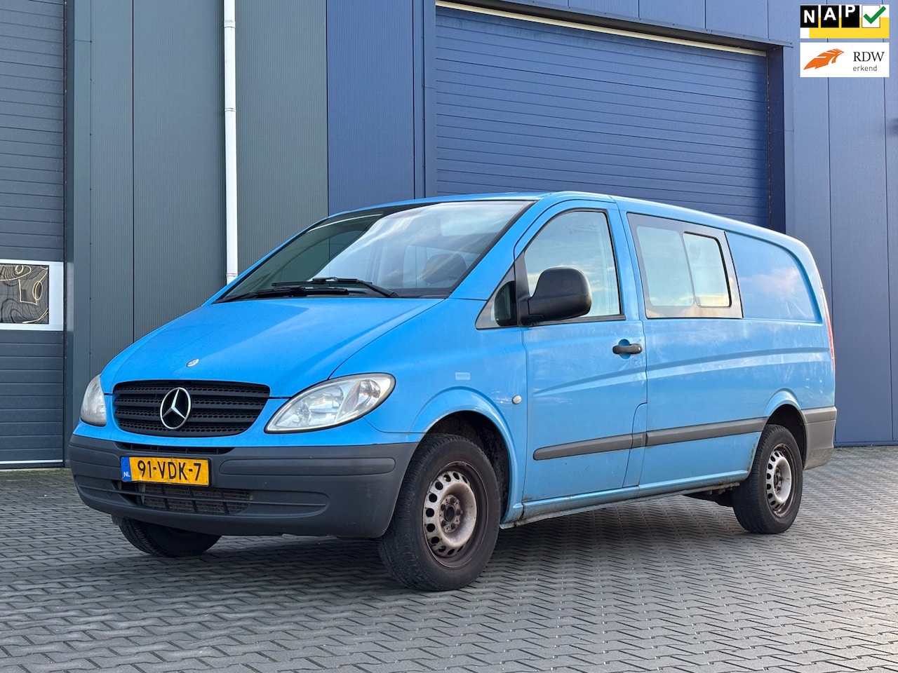 Mercedes-Benz Vito - 111 CDI 320 Lang DC standaard Choice 111 CDI 320 Lang DC standaard Choice - AutoWereld.nl