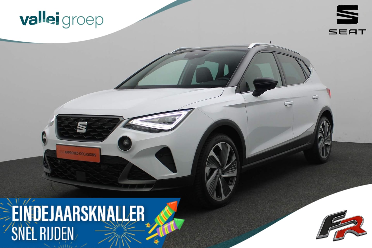 Seat Arona - 1.0 TSI 110PK DSG FR Business Connect | Leder/alcantara | Camera | Stoelverwarming | Navi - AutoWereld.nl