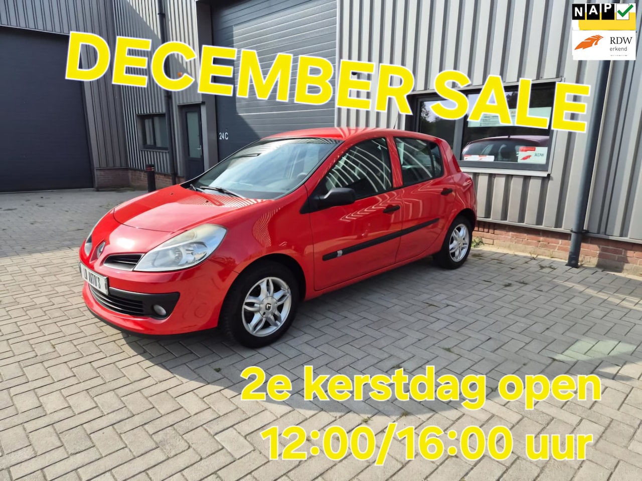 Renault Clio - 1.2 TCE Expression DECEMBER SALE VAN € 1995 VOOR € 1595 - AutoWereld.nl