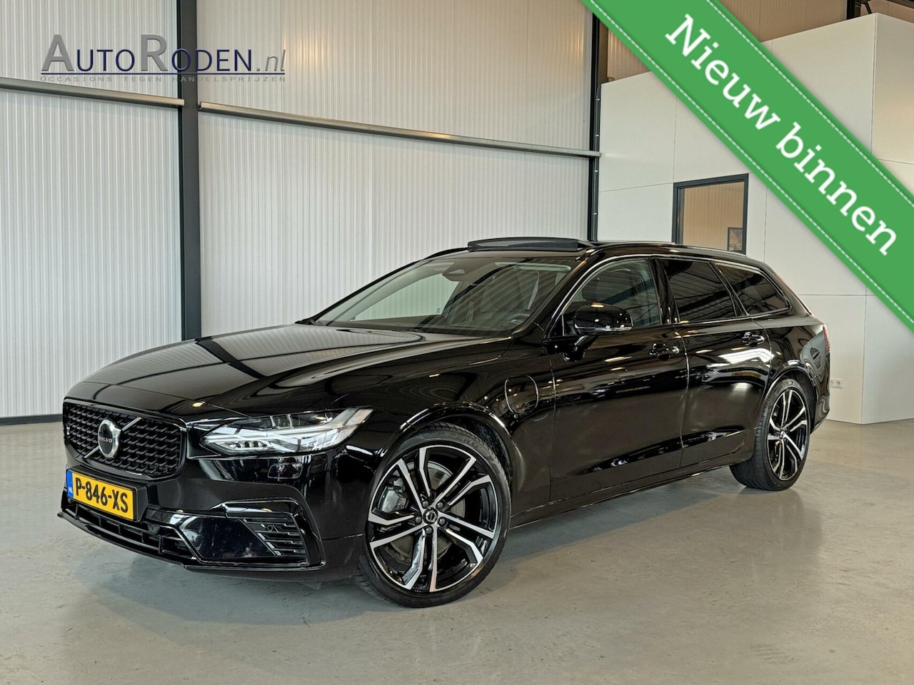 Volvo V90 - 2.0 T8 335Kw Recharge AWD Ultimate Dark|Panoramadak| - AutoWereld.nl