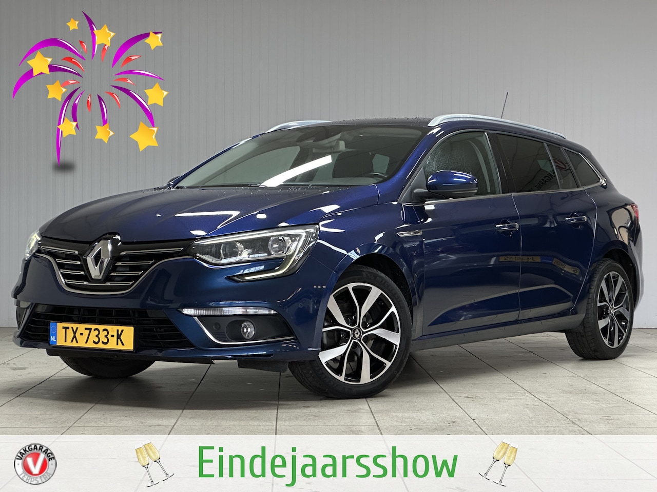 Renault Mégane Estate - 1.3 TCe Bose/ Trekhaak/ Camera/ Keyless/ Apple + Android/ DAB+/ Lane-Assist./ Dode-Hoek DE - AutoWereld.nl