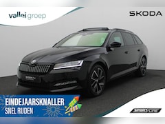 Skoda Superb Combi - 1.4 TSI 218PK DSG iV Sportline Business | Pano | Trekhaak | Matrix LED | Leder/alcantara |