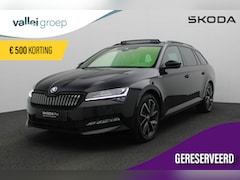 Skoda Superb Combi - 1.4 TSI 218PK DSG iV Sportline Business | Pano | Trekhaak | Matrix LED | Leder/alcantara |