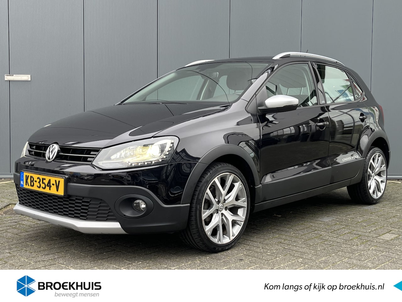 Volkswagen Polo - 1.0 TSI 110pk Cross Highline | Xenon | Carplay | Climate | Navigatie | 17" Lichtmetaal | C - AutoWereld.nl