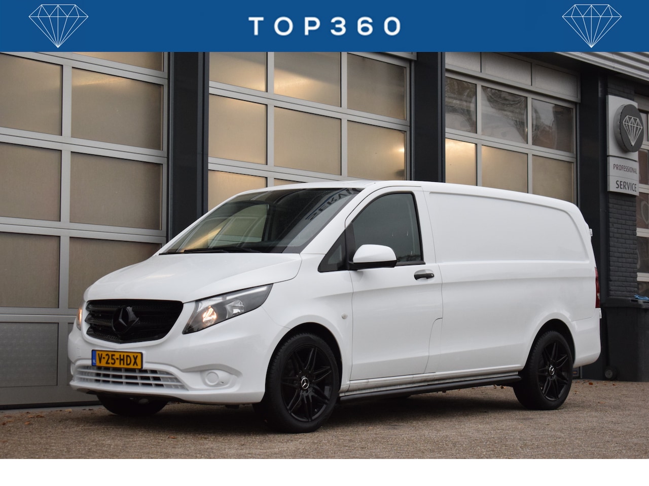 Mercedes-Benz Vito - 116 CDI Lang 4Matic 2500kg trekgewicht 4x4 WIT - AutoWereld.nl