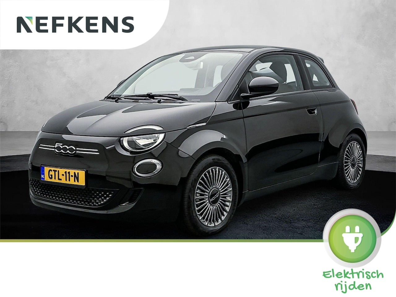 Fiat 500 - EV Icon 42 kWh 118 pk | Navigatie | Parkeersensoren Achter | LED Dagrijverlichting | Keyle - AutoWereld.nl