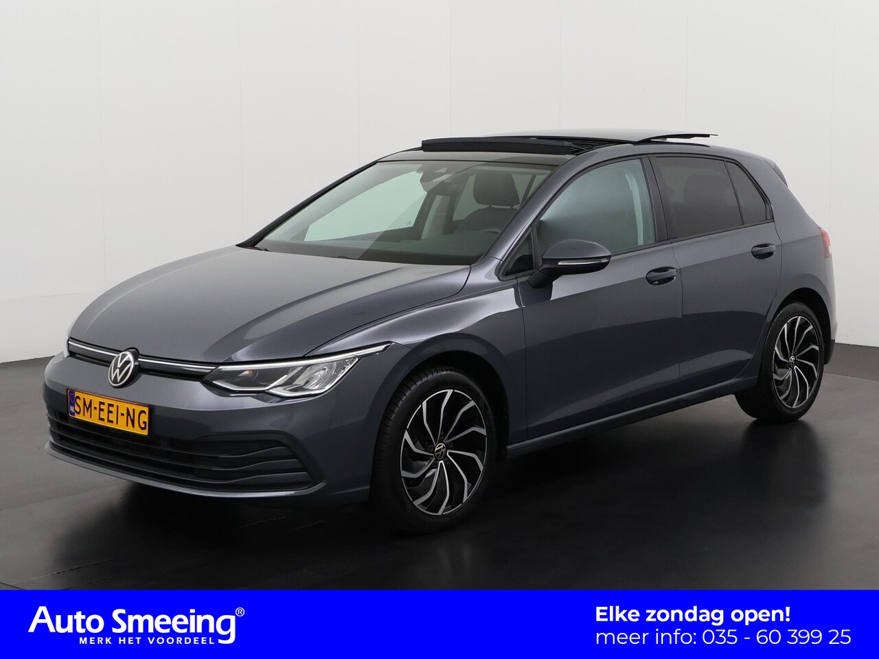 Volkswagen Golf - 1.5 eTSI Life DSG | Schuifdak | Stuurverwarming | 17'' Ventura | Zondag Open! - AutoWereld.nl