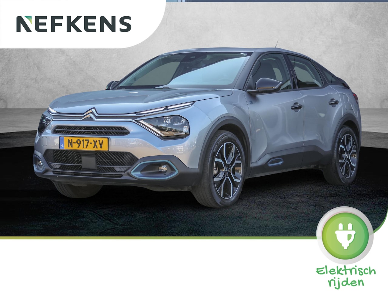 Citroën Ë-C4 - Feel 50 kWh | 18'' Lichtmetalen Velgen | Navigatie via Apple Carplay/Android Auto | Led Ko - AutoWereld.nl